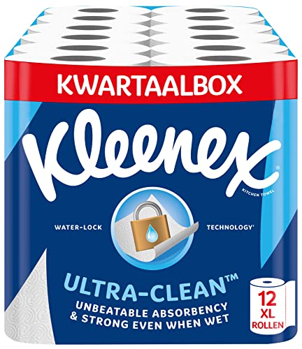Kleenex Ultra Clean keukenpapier - 12 rollen
