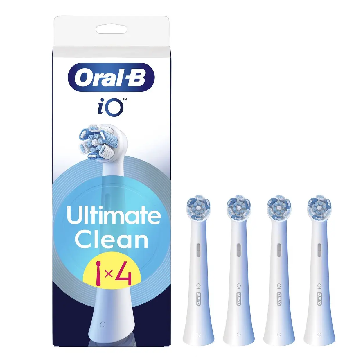 Oral-B iO Ultimate Clean opzetborstels - 4 stuks