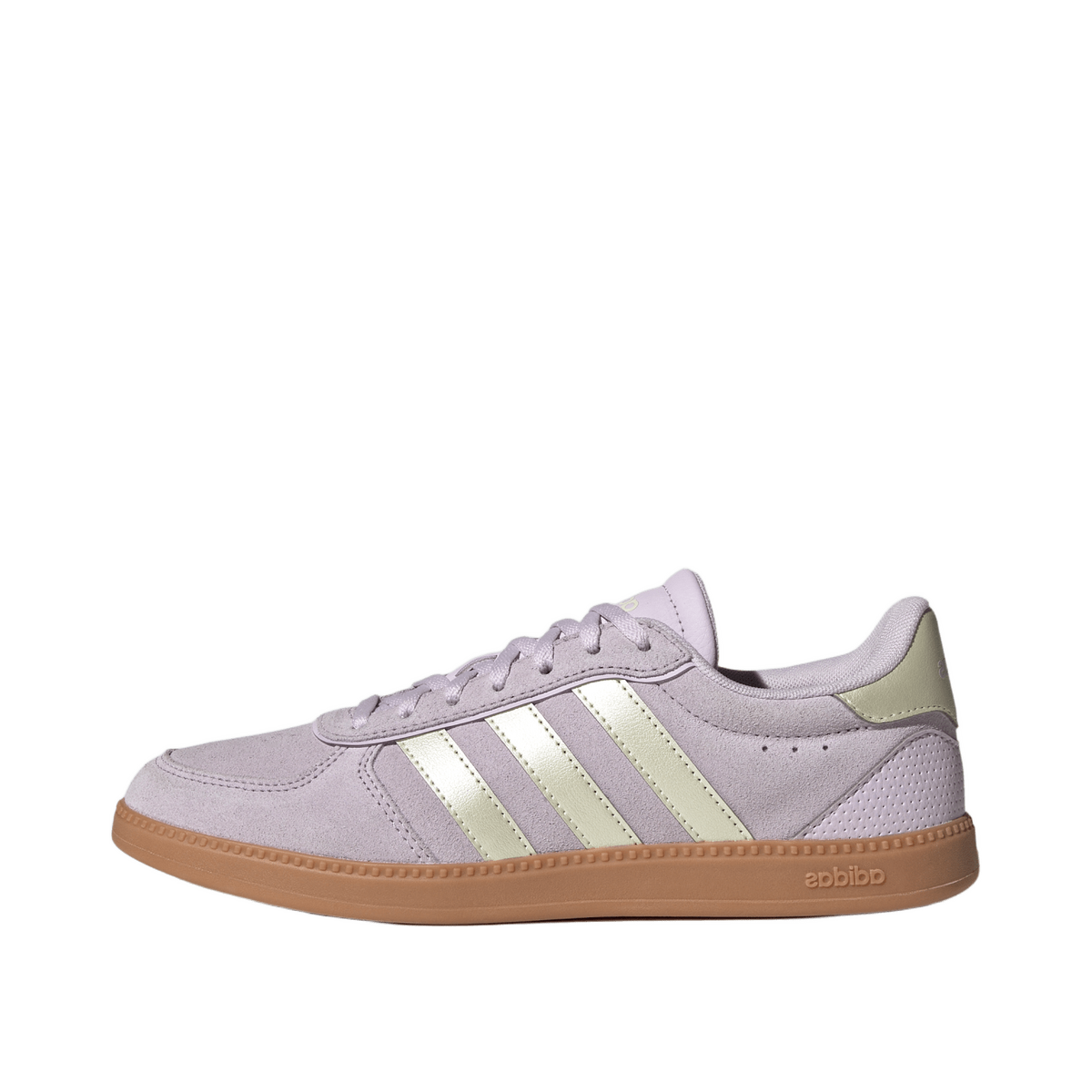 Adidas Breaknet Sleek "Ice Lavender / Ice Gold Metallic / Gum" | IH1379