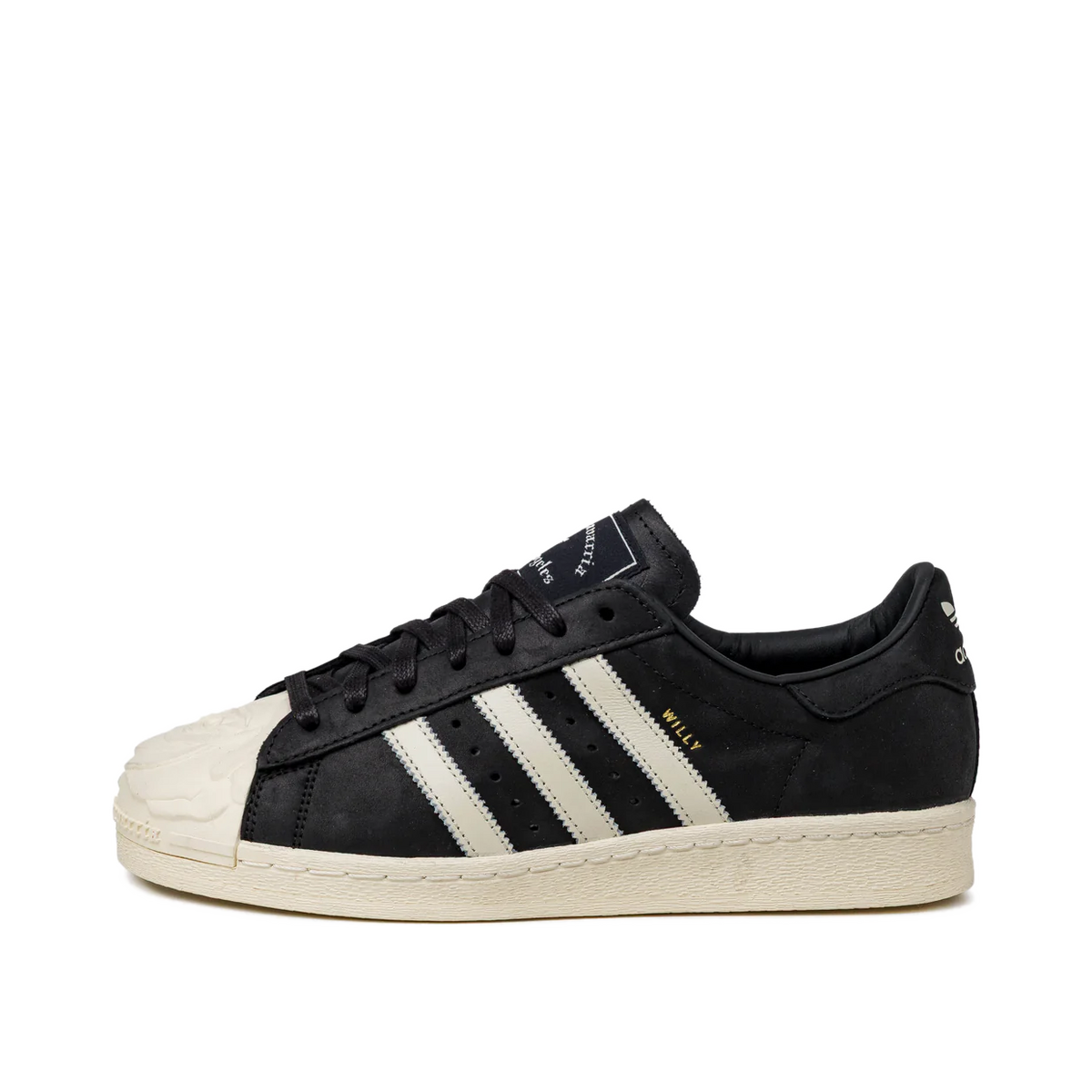 Adidas x Willy Chavarria Superstar "Core Black / Cream White / Gold Metallic" | KJ2029