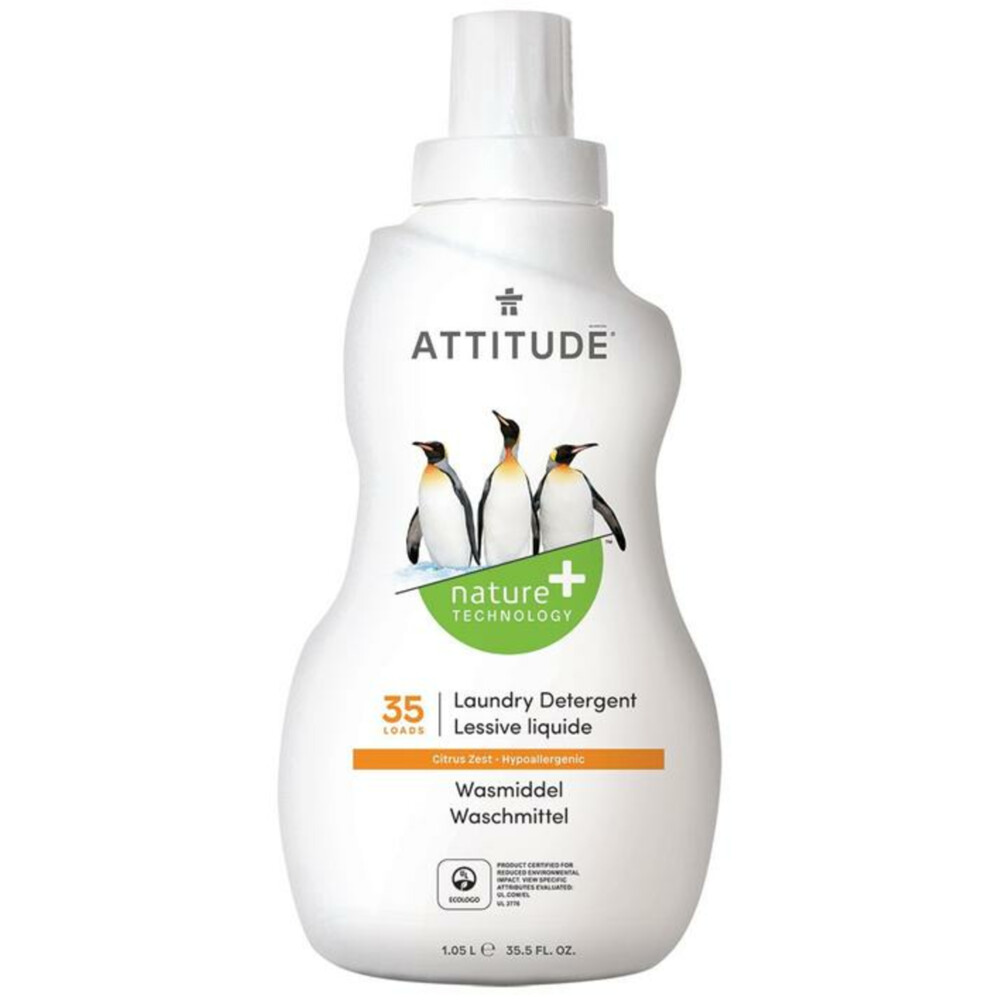 Attitude Citrus Zest wasmiddel - 35 wasbeurten