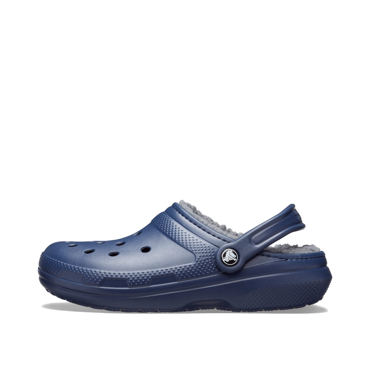 Crocs Classic Lined Clog "Navy/Charcoal" | 203591459