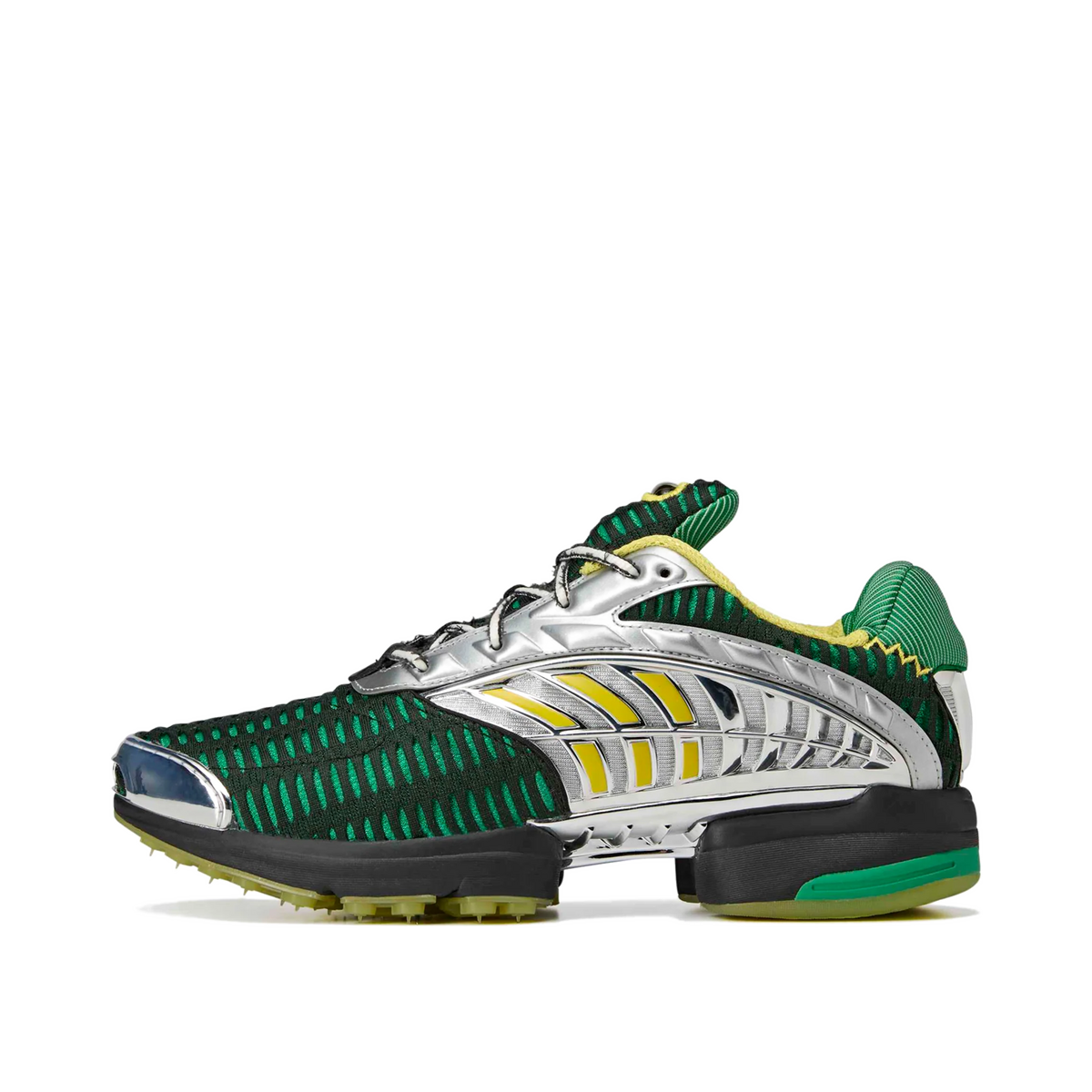 Adidas Climacool 2 Brain Dead "Core Black/Impact Yellow/Silver Metallic" | JQ6793