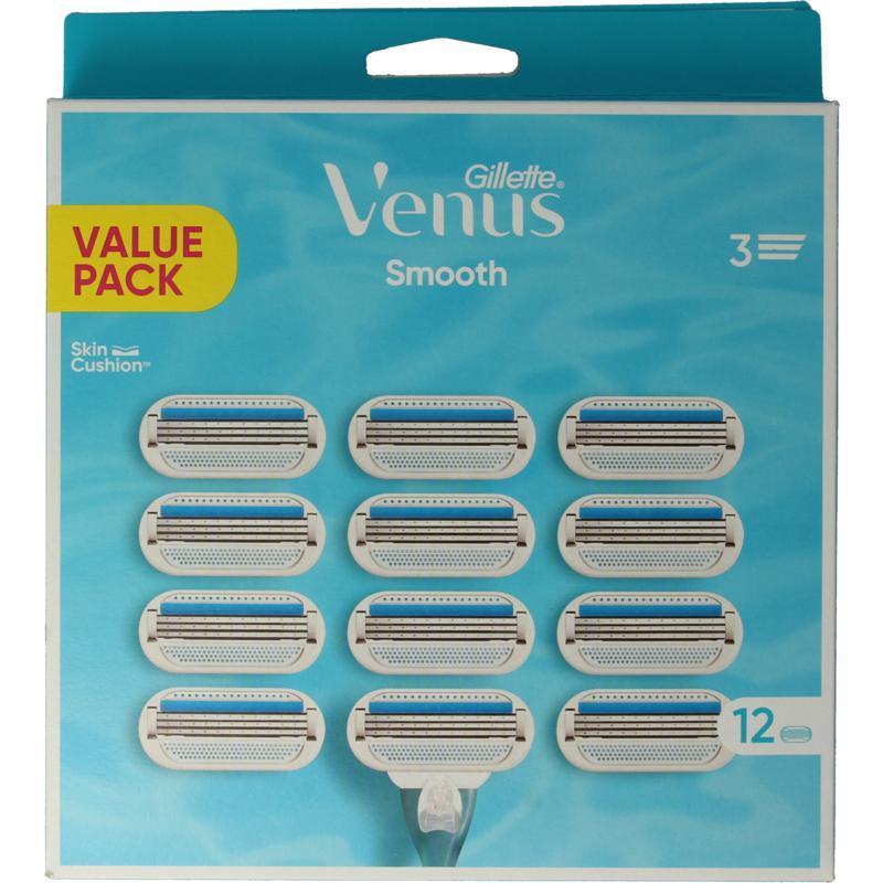 Gillette Venus Smooth - 12 scheermesjes