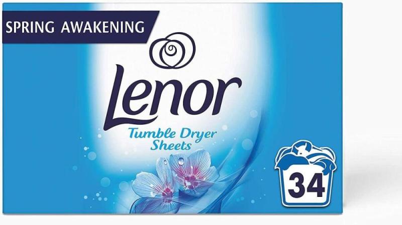 Lenor Spring Awakening droogtrommeldoekjes - 34 stuks