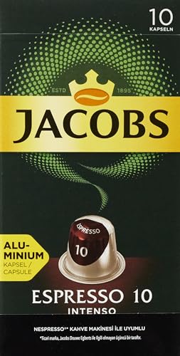Jacobs Espresso Intenso Nespresso cups - 100 stuks