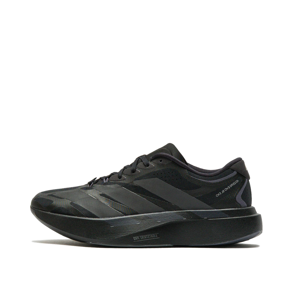 Adidas Originals Adizero Evo SL EXO Lightstrike Pro "Core Black/Neutral Grey/Iron Metallic" | KJ0422