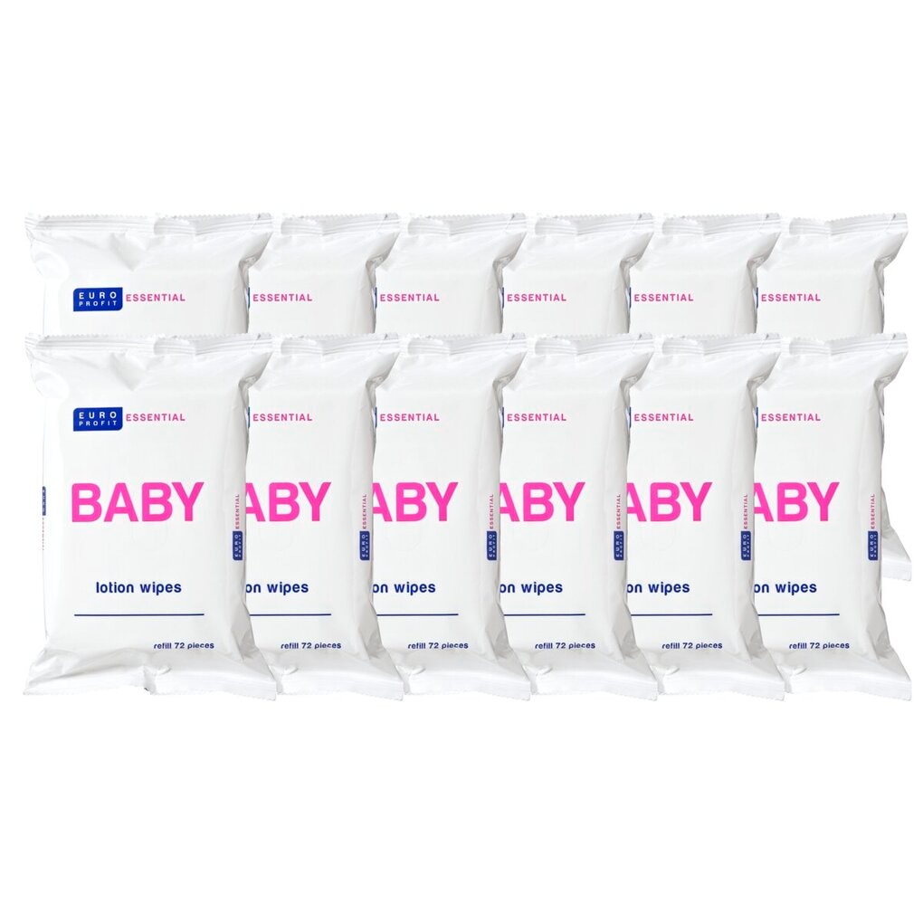 Europrofit Baby Lotiondoekjes - 864 stuks