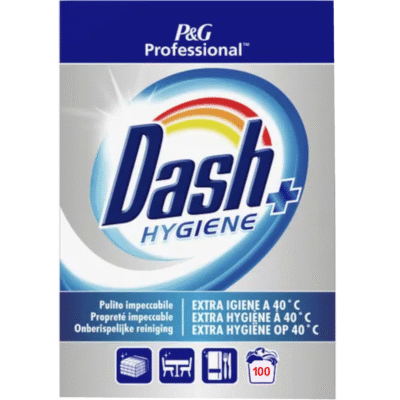 Dash Hygiëne + Professional waspoeder - 100 wasbeurten