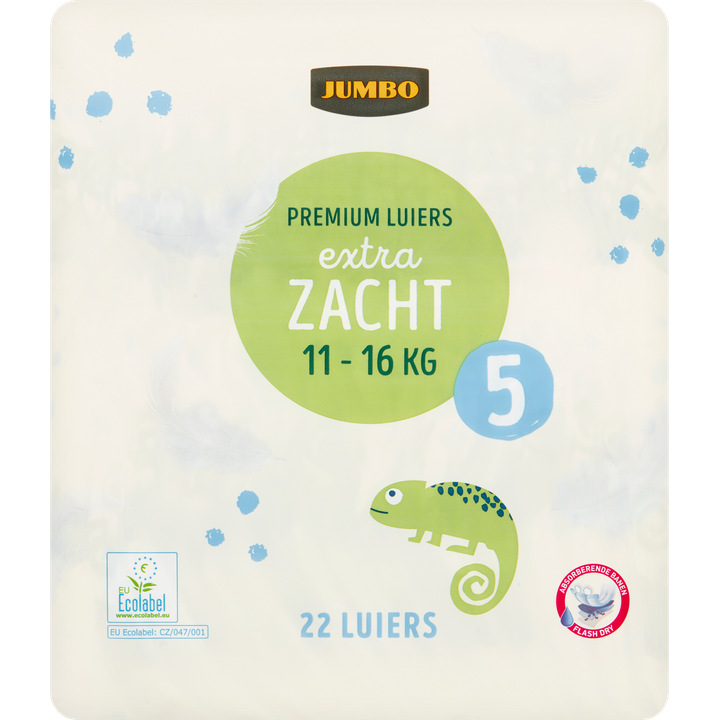 Jumbo Premium Luiers Maat 5 11-16 kg 22 Stuks