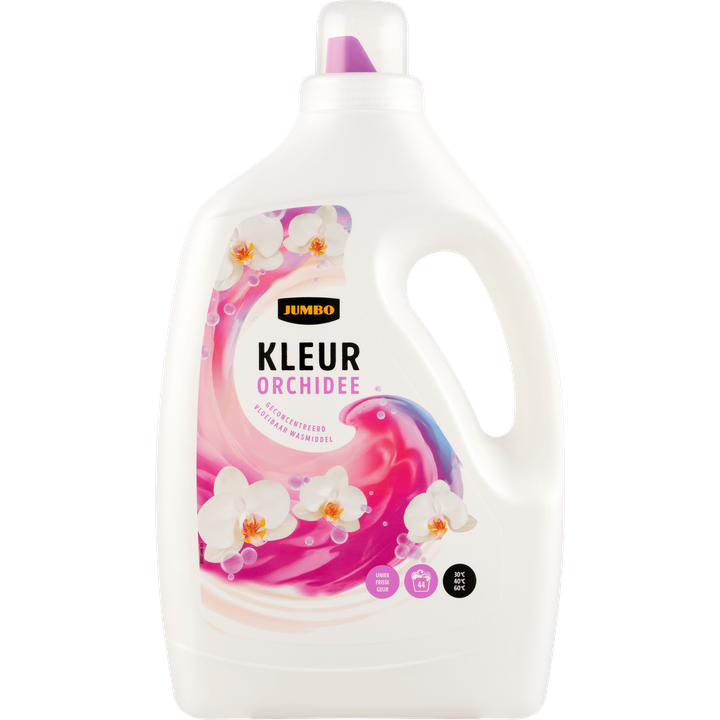 Jumbo geconcentreerd vloeibaar wasmiddel Orchidee voor bonte was - 44 wasbeurten