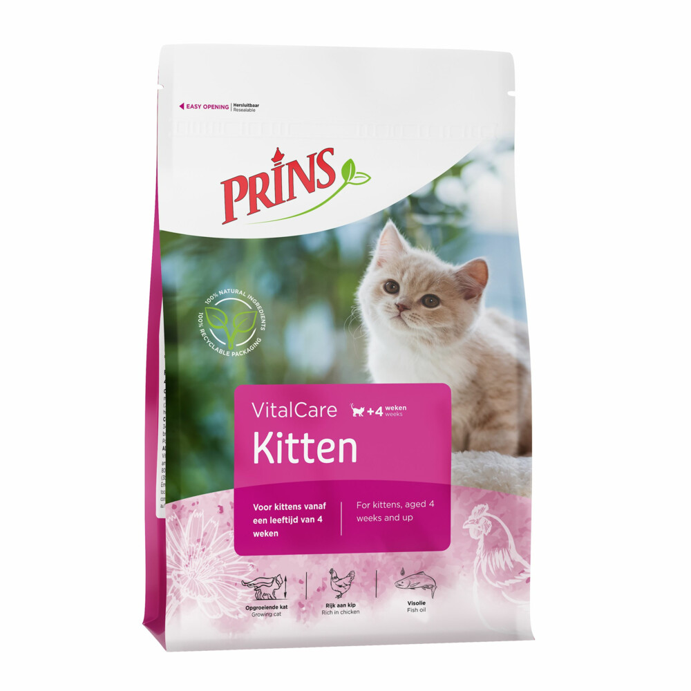 Prins VitalCare Kitten Kattenvoer 10 kg