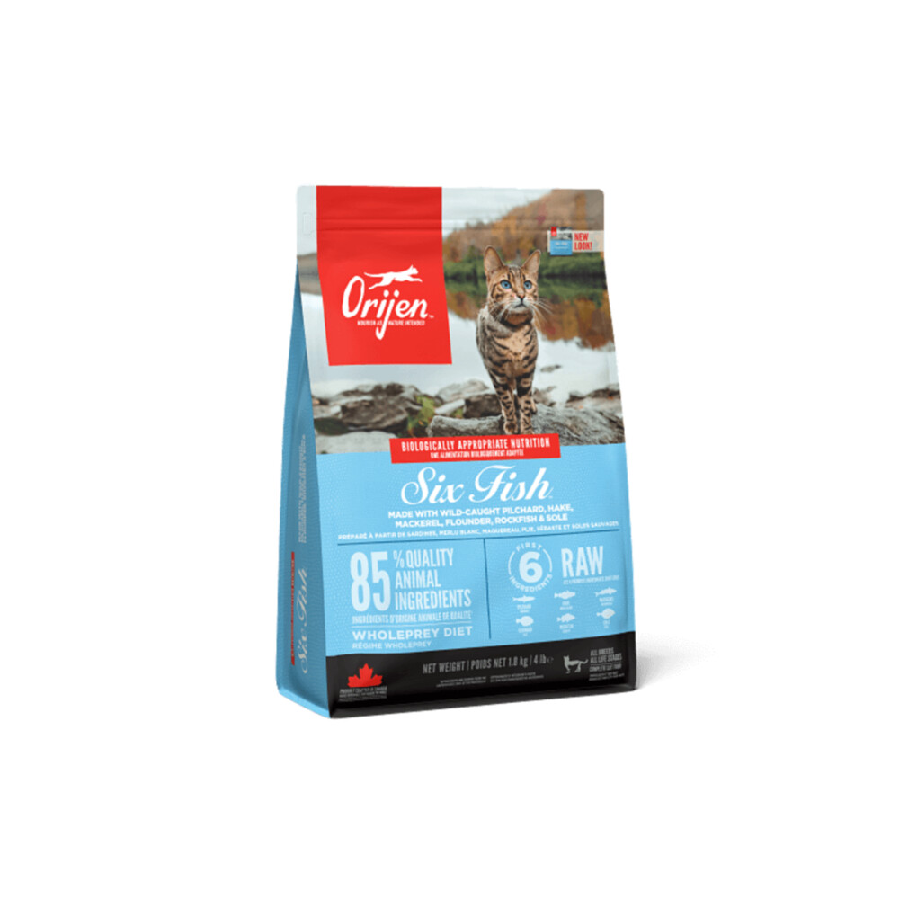 Orijen Kattenvoer Whole Prey Six Fish 5,4 kg