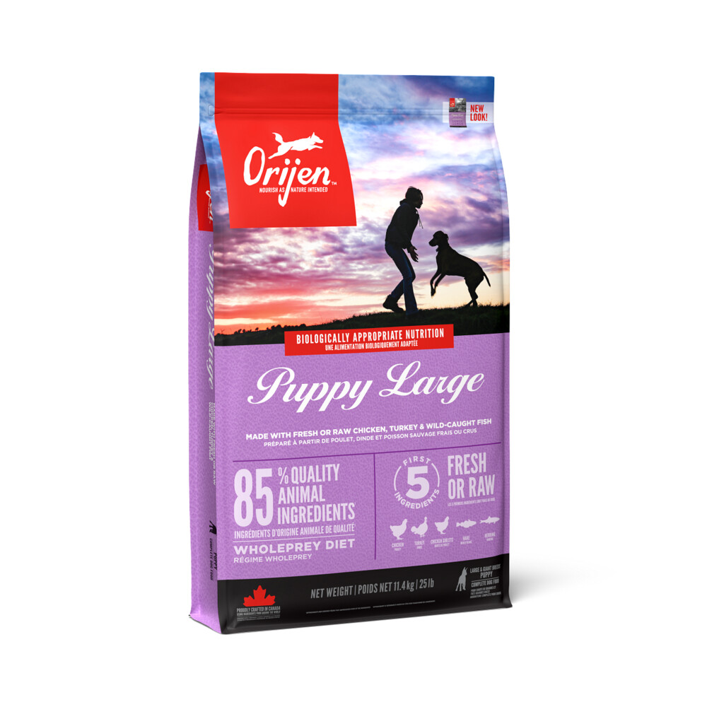 Orijen Hondenvoer Whole Prey Puppy Large Breed 11,4 kg