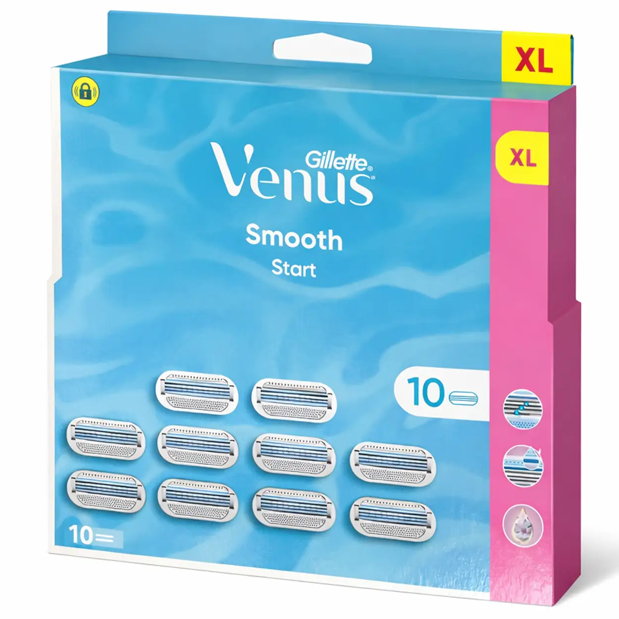 Gillette Venus Smooth - 10 scheermesjes