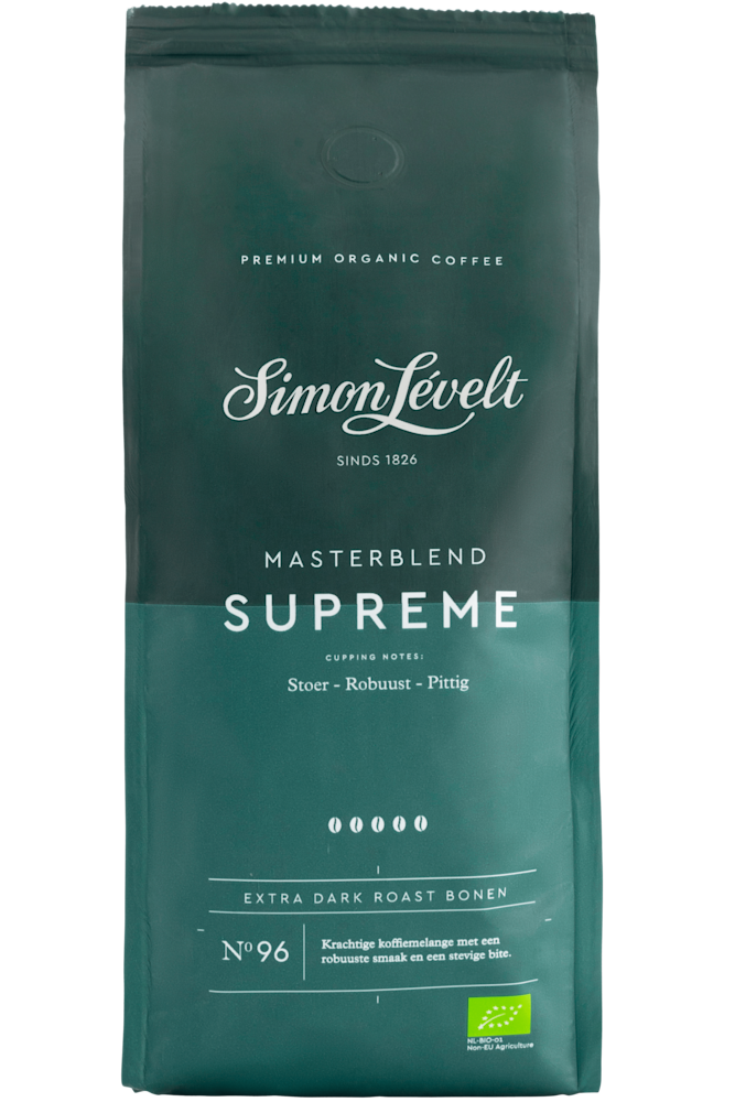 Simon Lévelt Supreme biologische koffiebonen - 500 gram