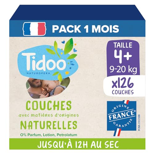 Tidoo luiers maat 4+ - 126 stuks