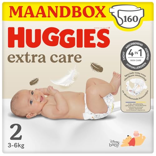 Huggies Extra Care luiers maat 2 - 160 stuks