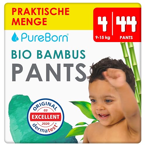 PureBorn luierbroekjes maat 4 - 44 stuks