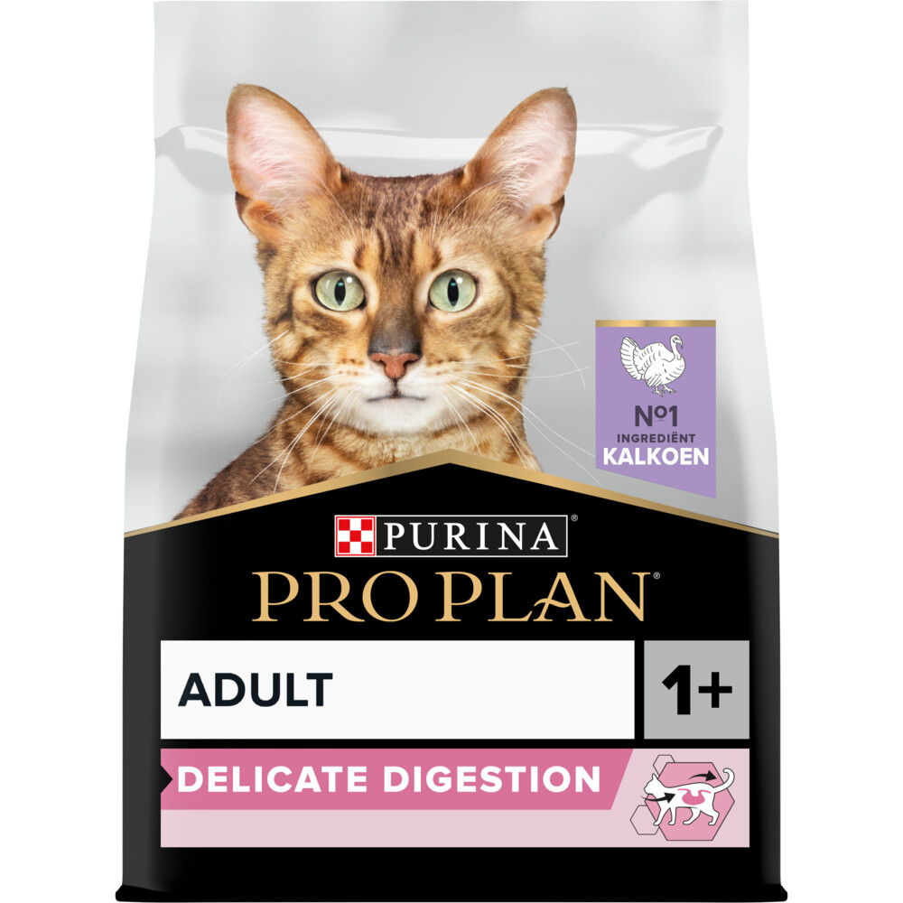 Purina Pro Plan kat - delicaat - kalkoen - 3 kg