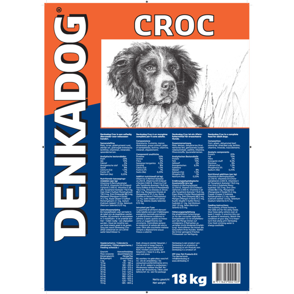 Denkadog Croc 18 kg