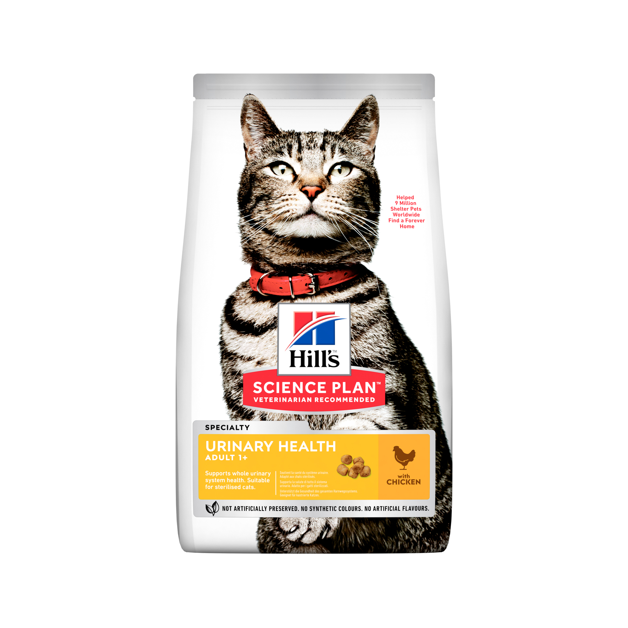 Hill's Science Plan - Volwassen kat - Urineweggezondheid voor gesteriliseerde katten - 7 kg