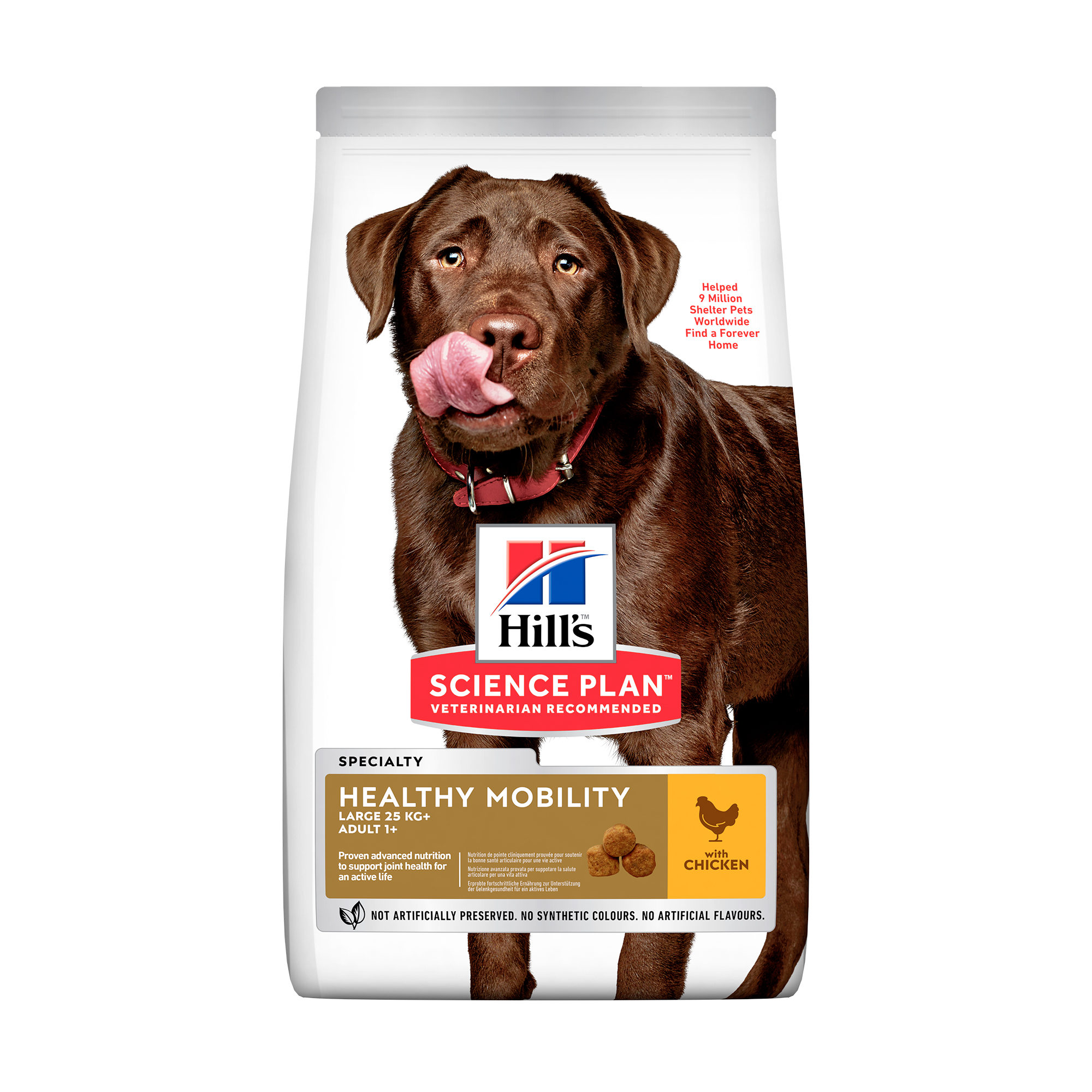 Hill's Science Plan - Adult Healthy Mobility - Groot - Kip - 14 kg