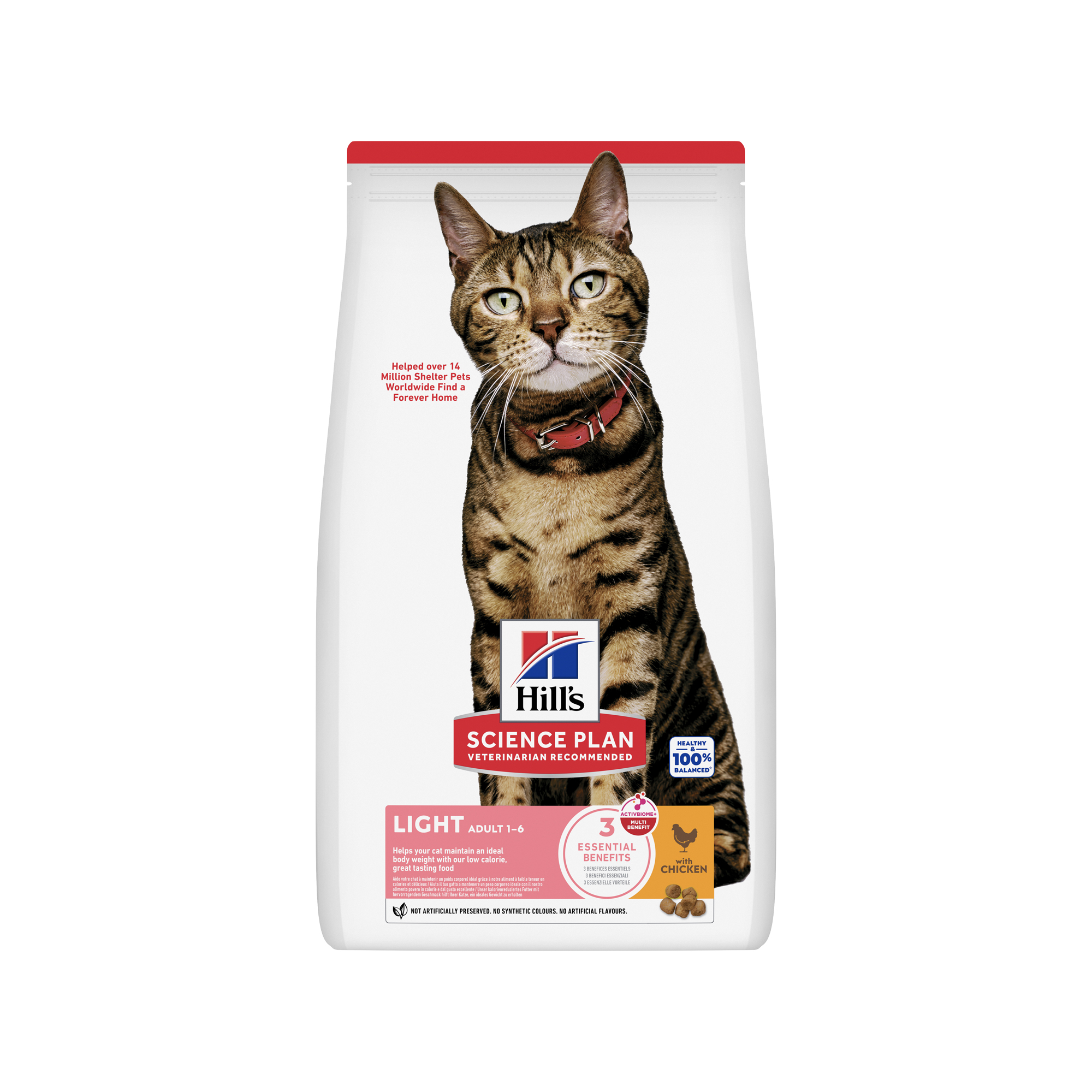 Hill's Science Plan Adult - Light - Kip - 10 kg