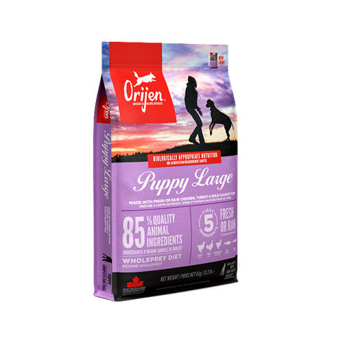 Orijen Puppy voor grote rassen Whole Prey - 2 x 11,4 kg