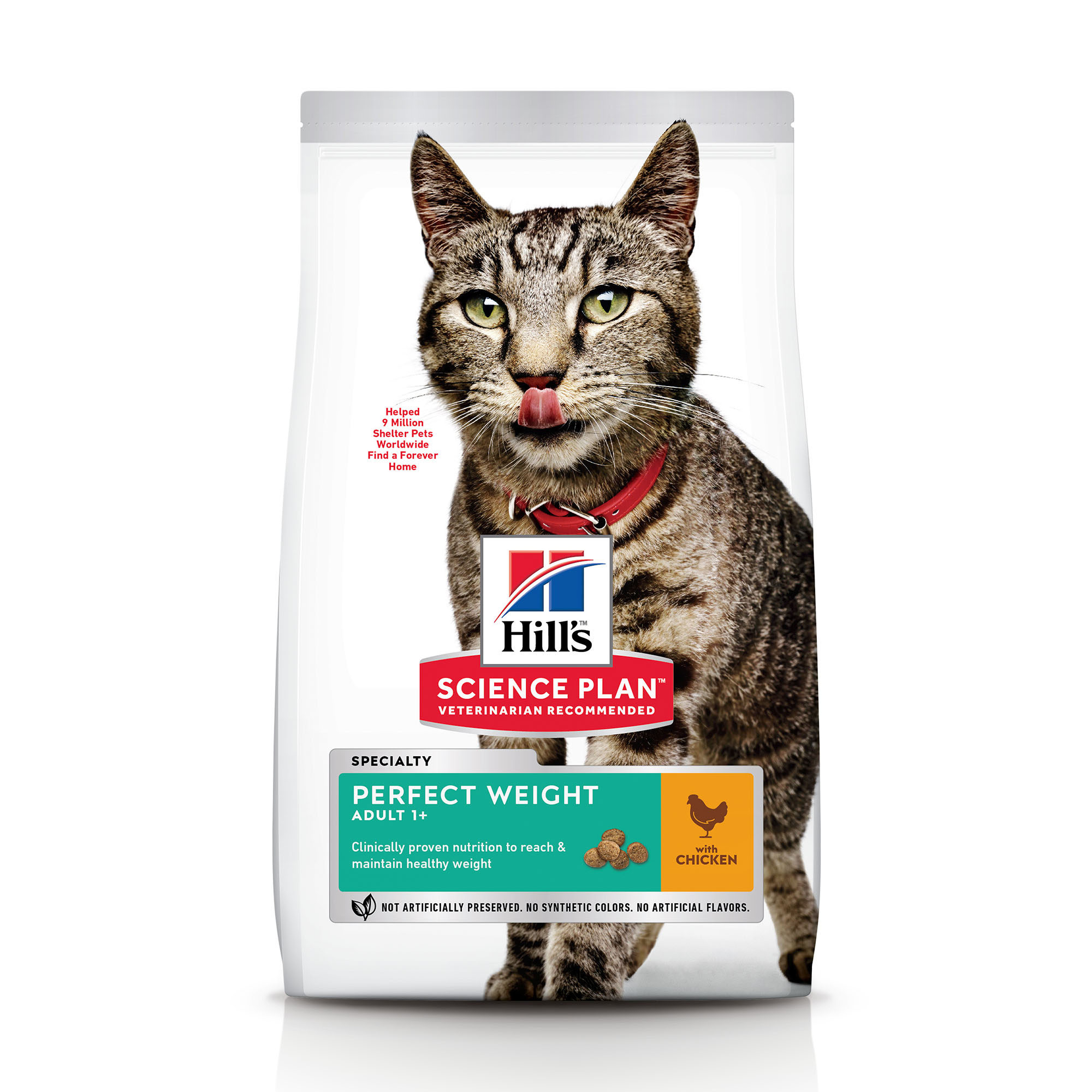 Hill's Science Plan - volwassen kat - ideaal gewicht - 7 kg