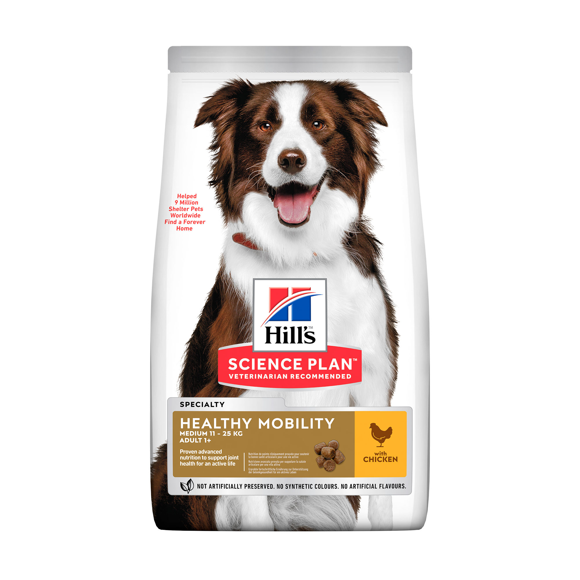 Hill's Science Plan - Adult Healthy Mobility - Medium Kip 14 kg