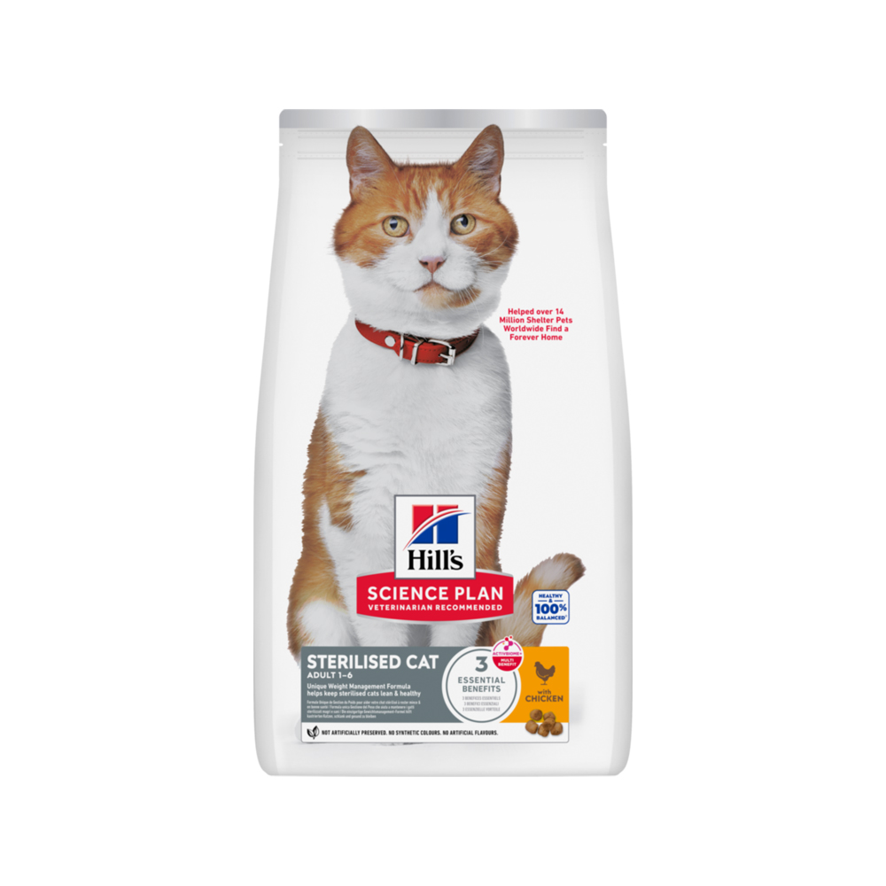 Hill's Science Plan Sterilised Cat - Adult - Kip - 7 kg