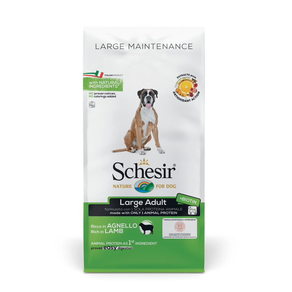 Schesir Hondenvoer Droog Large Lam 12 kg