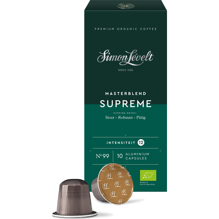 Simon Lévelt Masterblend Supreme gemalen koffie - 10 gram