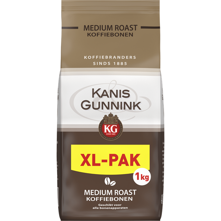 Kanis & Gunnink Medium Roast koffiebonen - 1000 gram