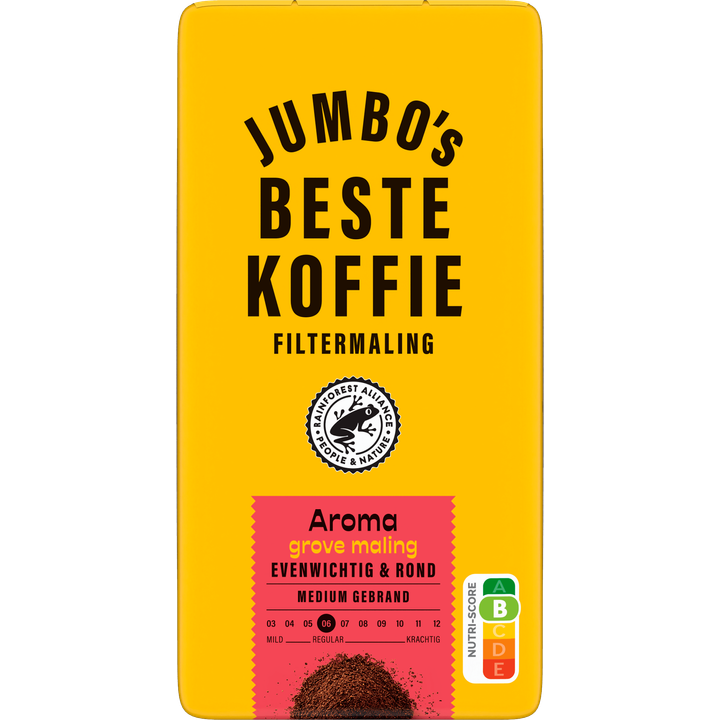 Jumbo Premium Grove filtermaling Aroma gemalen koffie - 500 gram