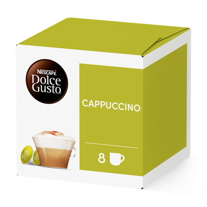 Nescafe Cappuccino Dolce Gusto-cups - 16 stuks
