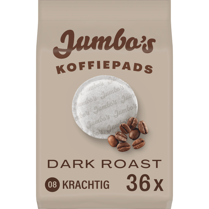 Jumbo Classic Dark Roast koffiepads - 36 stuks