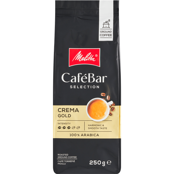 Melitta CaféBar Selection Crema Gold gemalen koffie - 250 gram