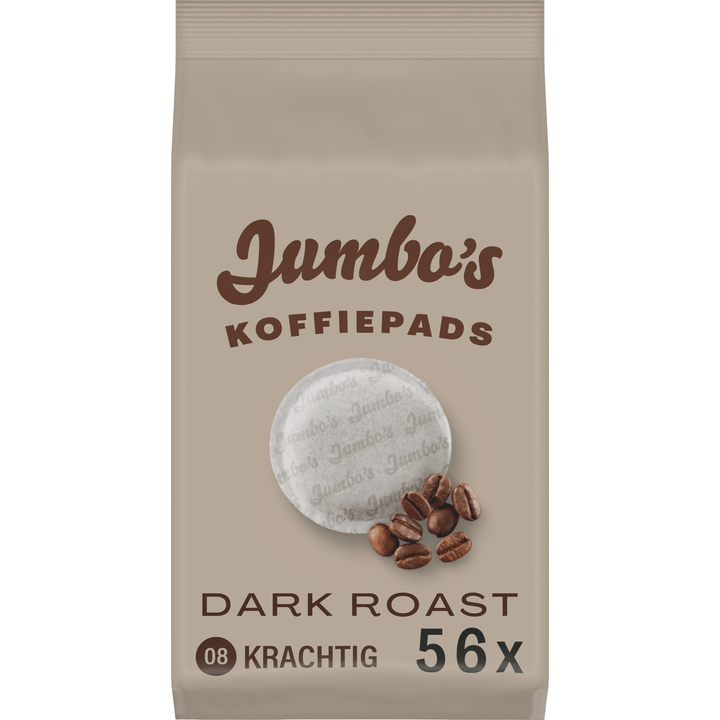 Jumbo Classic Dark Roast koffiepads - 56 stuks