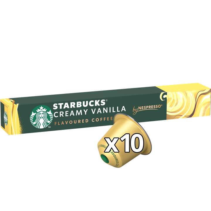 Starbucks romige vanille Nespresso cups - 10 stuks