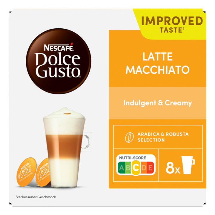 Nescafe Latte Macchiato Dolce Gusto cups - 16 stuks