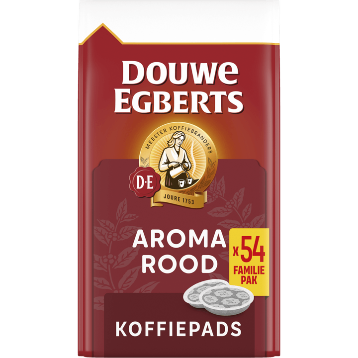 Douwe Egberts Aroma Rood koffiepads - 54 stuks
