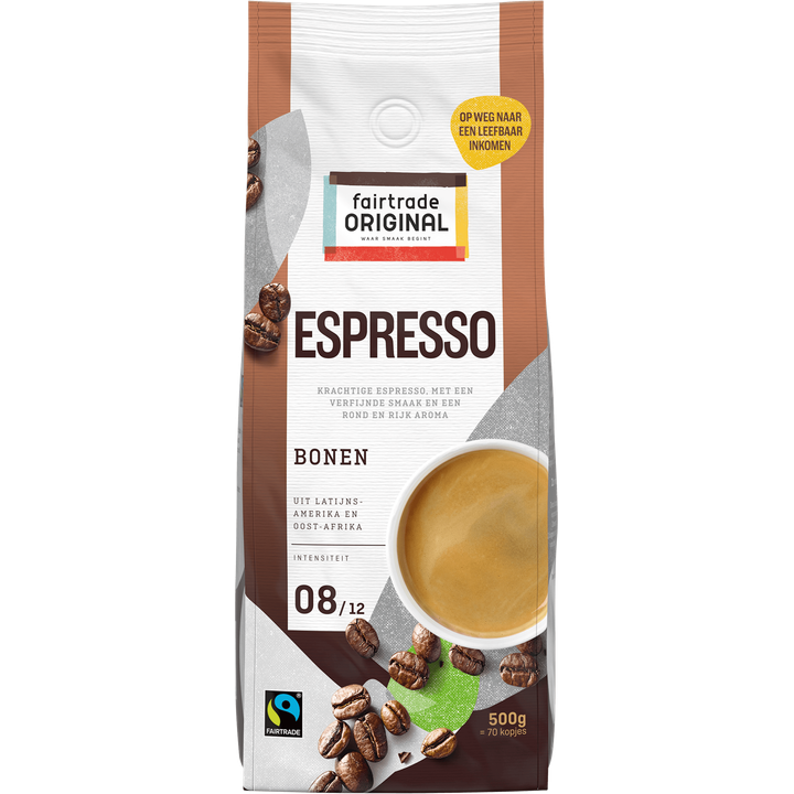Fairtrade Original Espresso koffiebonen - 500 gram