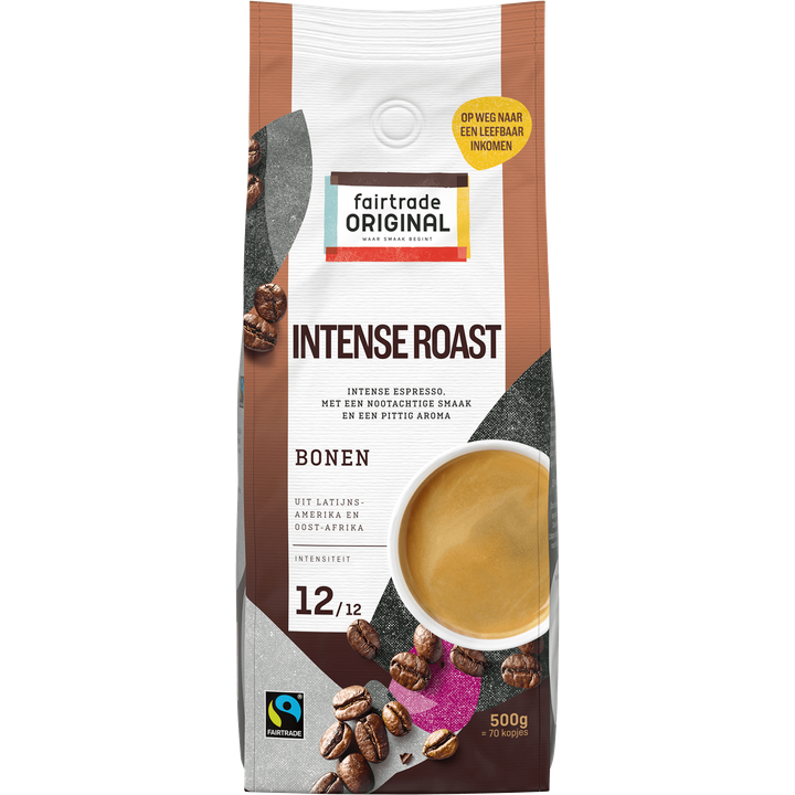 Fairtrade Original Intense Roast koffiebonen - 500 gram