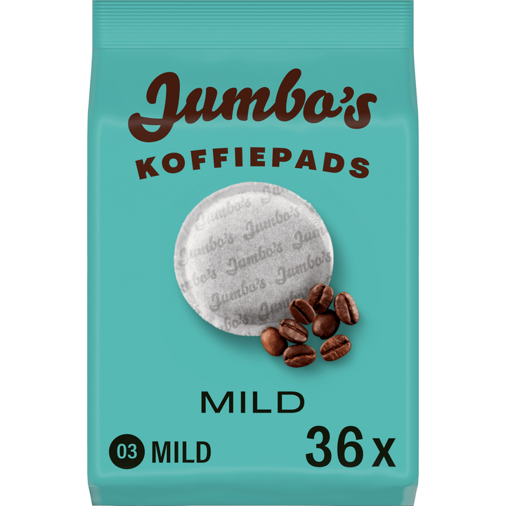 Jumbo Ultra Normaal Mild koffiepads - 36 stuks