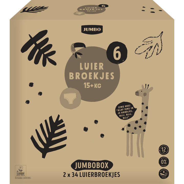 Jumbo Premium luierbroekjes maat 6 - 68 stuks