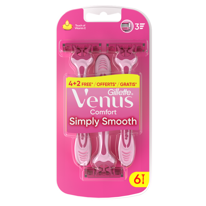 Gillette Venus Smooth - 6 scheermesjes