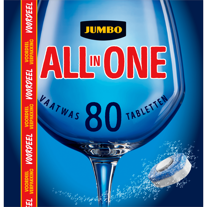 Jumbo All in One - 80 vaatwastabletten
