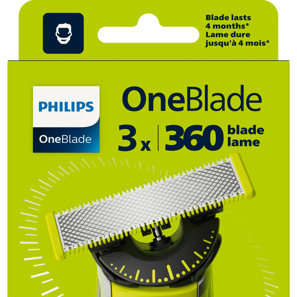 Philips OneBlade 360 QP430/50 - 3 mesjes